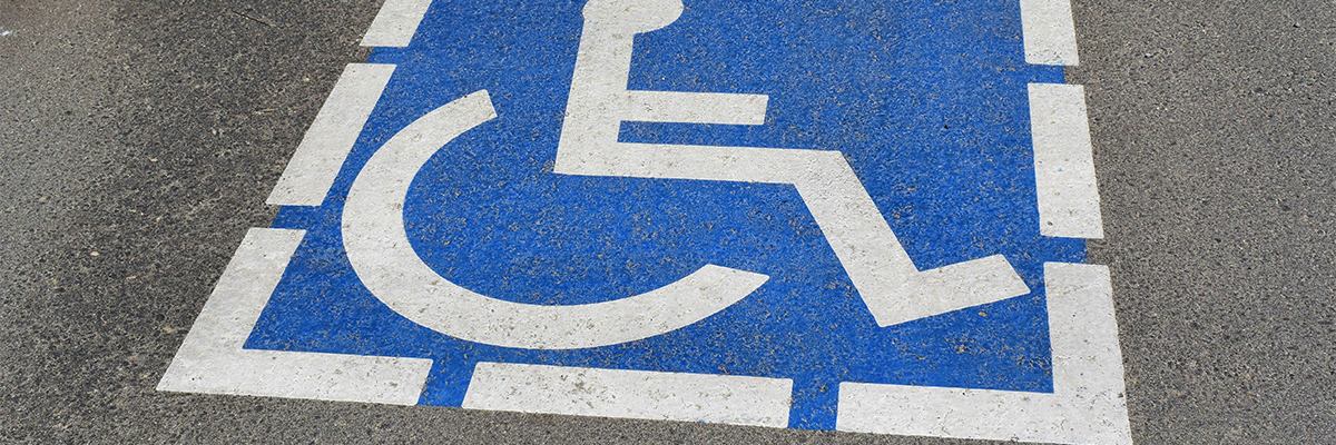 handicap parking spot | ada signage